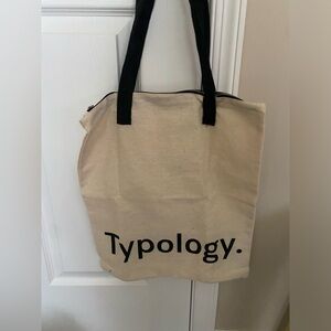 Typology Bag with Zipper and Should Strap